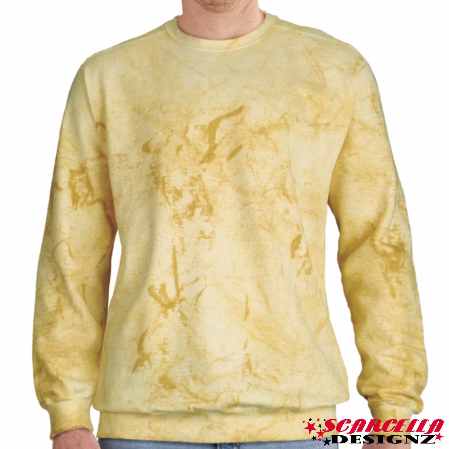 Comfort Colors 1545 Adult Color Blast Crewneck Sweatshirt