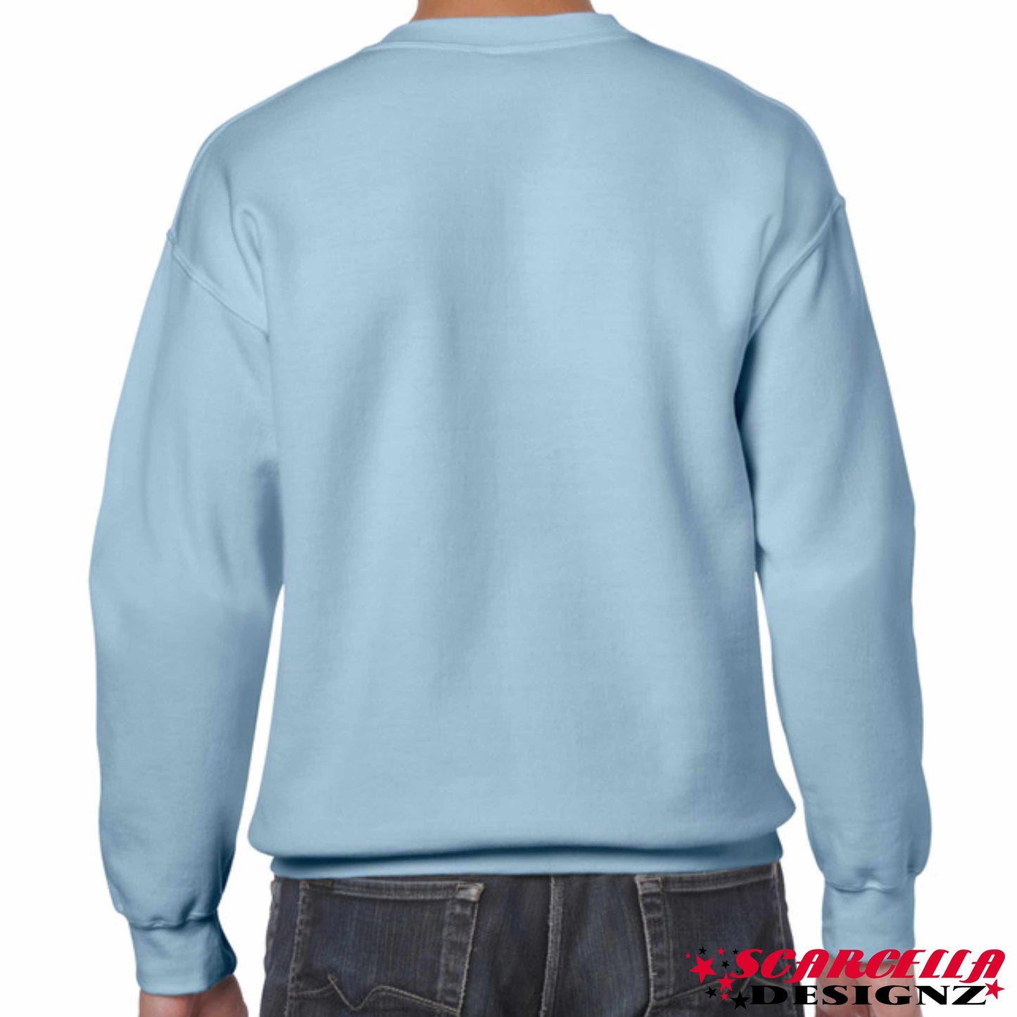 Gildan Heavyblend 18000 Adult Crewneck Sweatshirt (Light Colours)