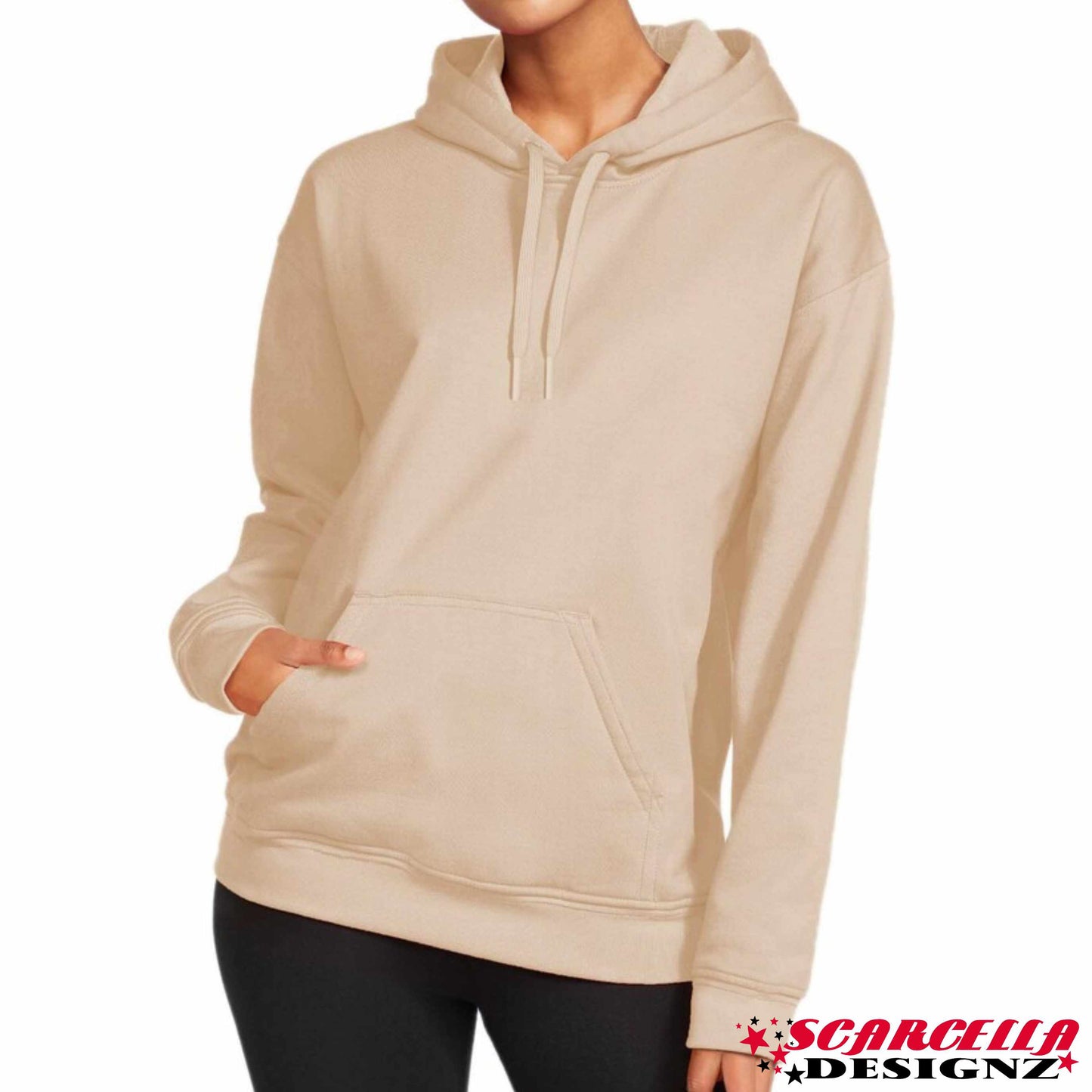 Gildan Softstyle SF500 Adult Hooded Sweatshirt (Light Colours)