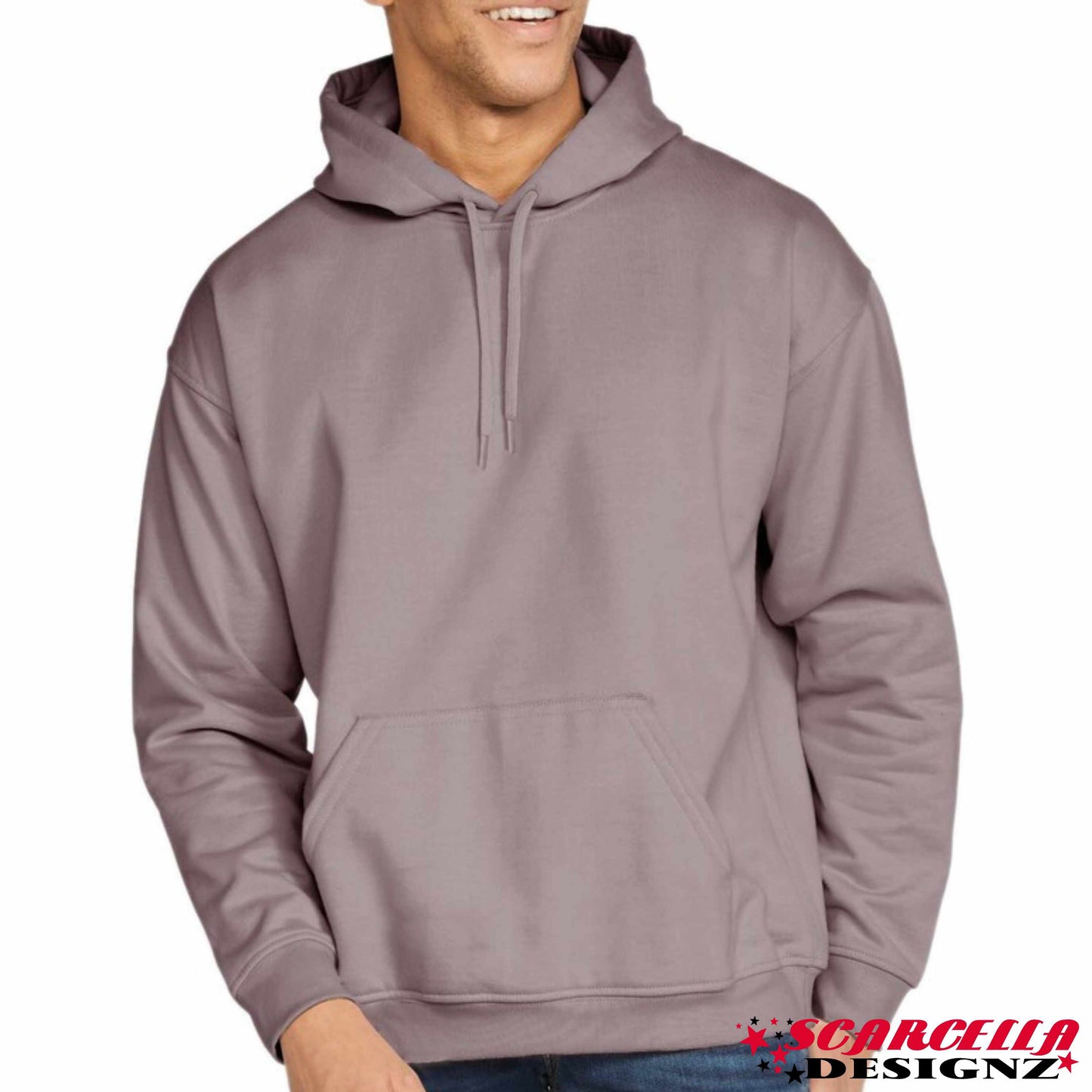 Gildan Softstyle SF500 Adult Hooded Sweatshirt (Light Colours)
