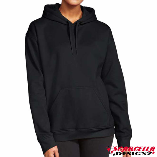 Gildan Softstyle SF500 Adult Hooded Sweatshirt (Dark Colours)