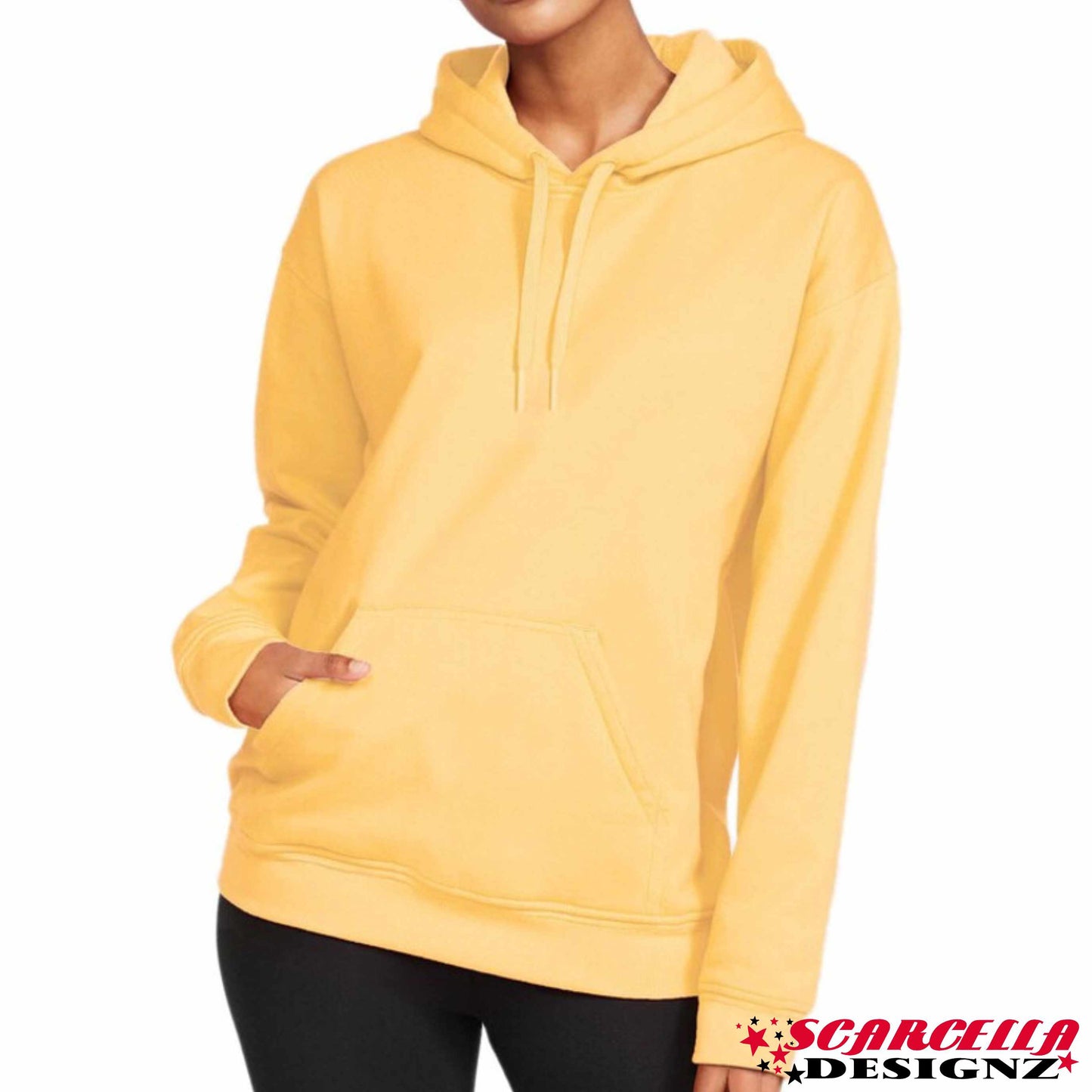 Gildan Softstyle SF500 Adult Hooded Sweatshirt (Light Colours)