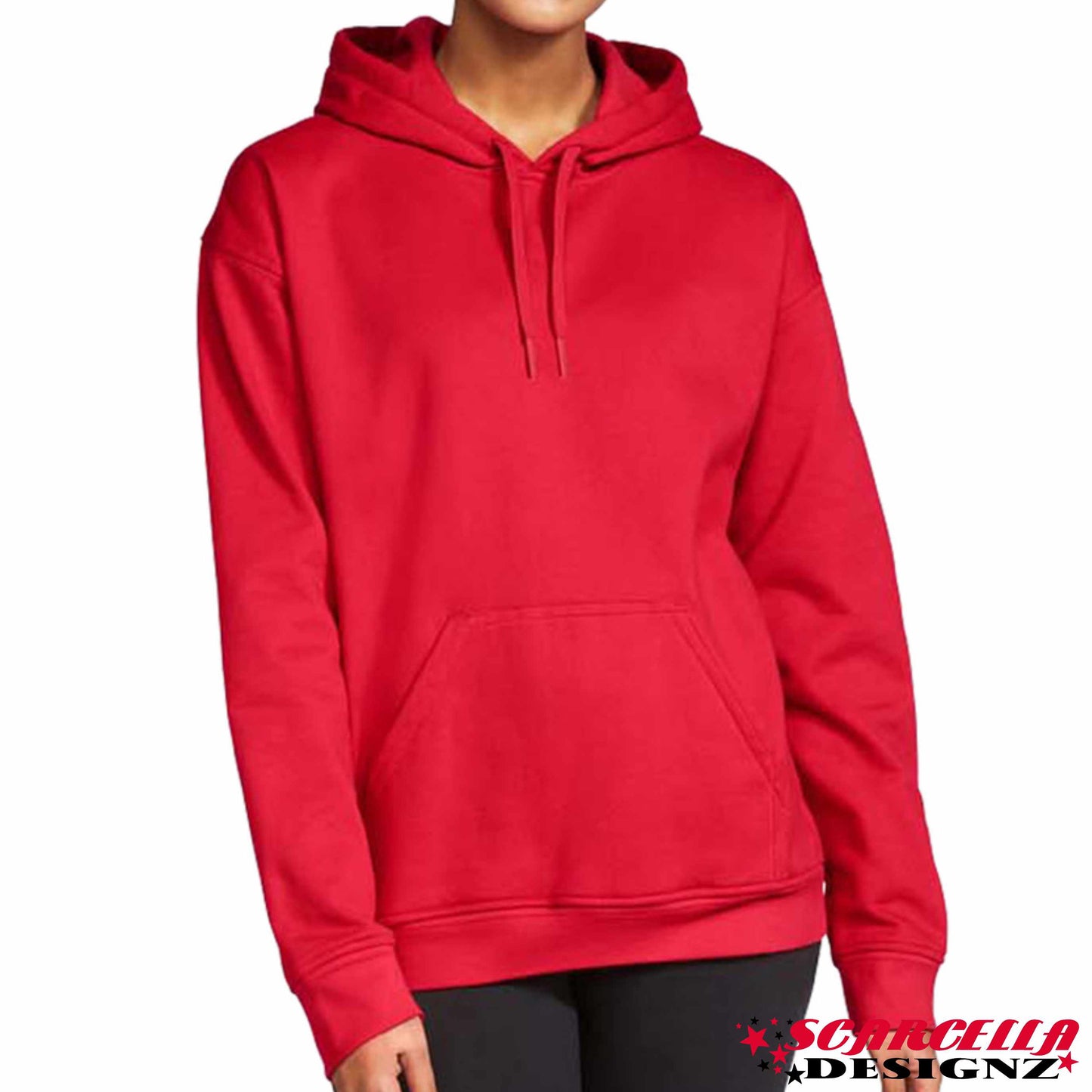 Gildan Softstyle SF500 Adult Hooded Sweatshirt (Dark Colours)
