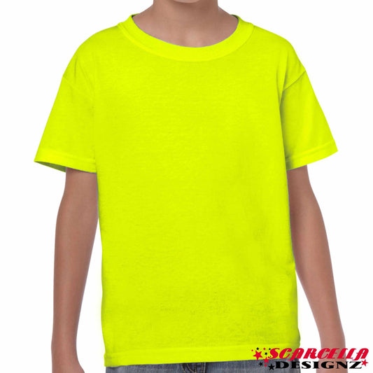 Gildan Heavy Cotton 5000B Youth Tee (Neons)