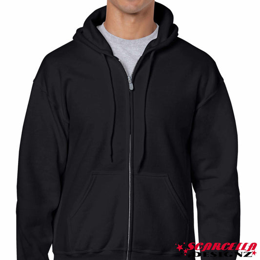 Gildan Heavyblend 18600 Adult Zip Hooded Sweatshirt