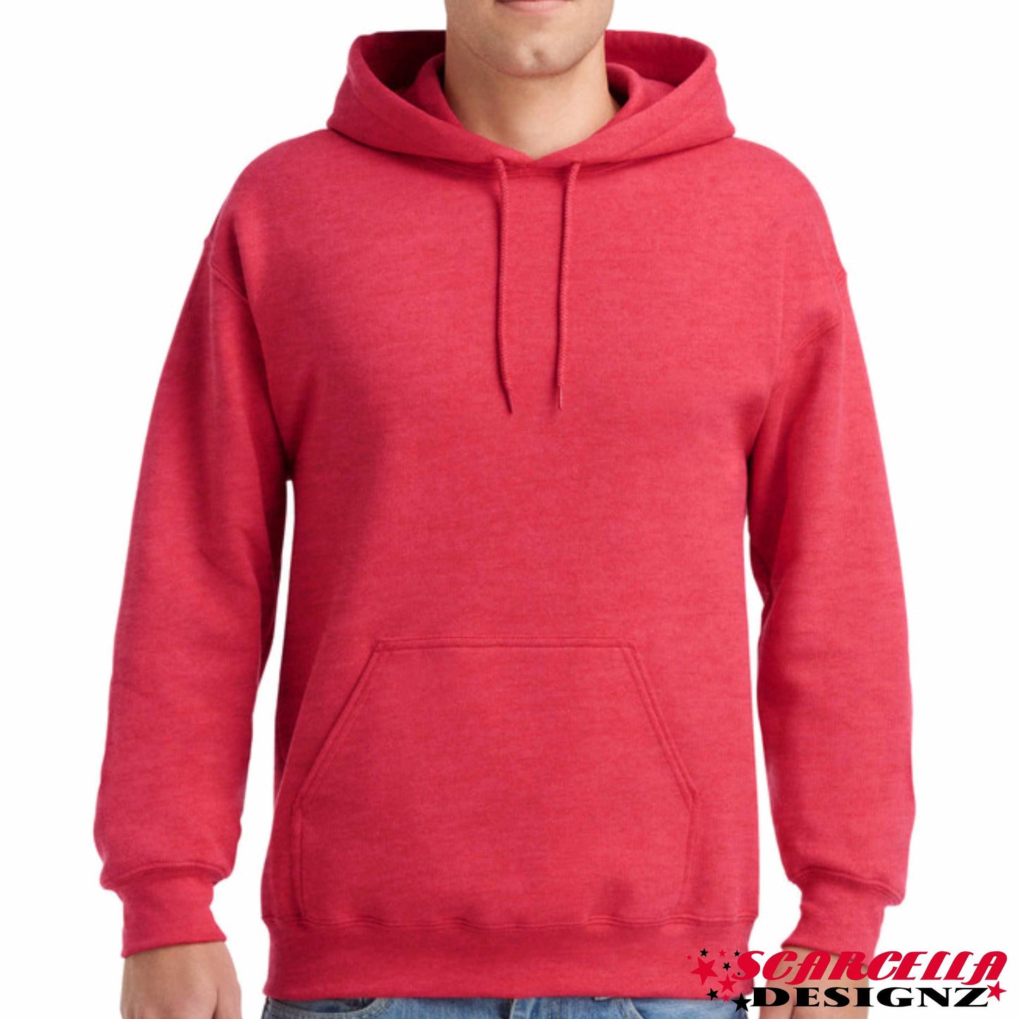 Gildan Heavyblend 18500 Adult Hooded Sweatshirt (Heather Colours)