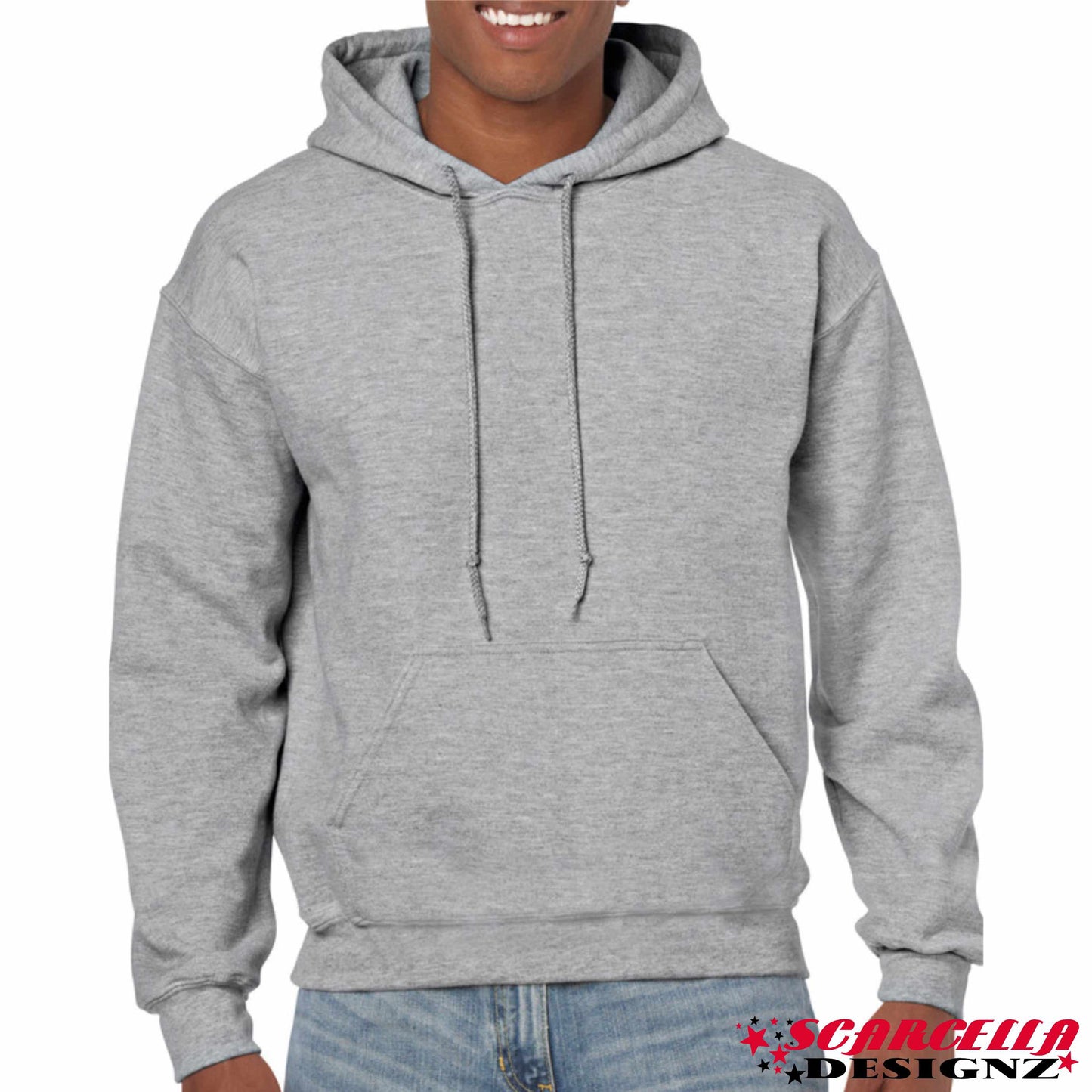 Gildan Heavyblend 18500 Adult Hooded Sweatshirt (Light Colours)