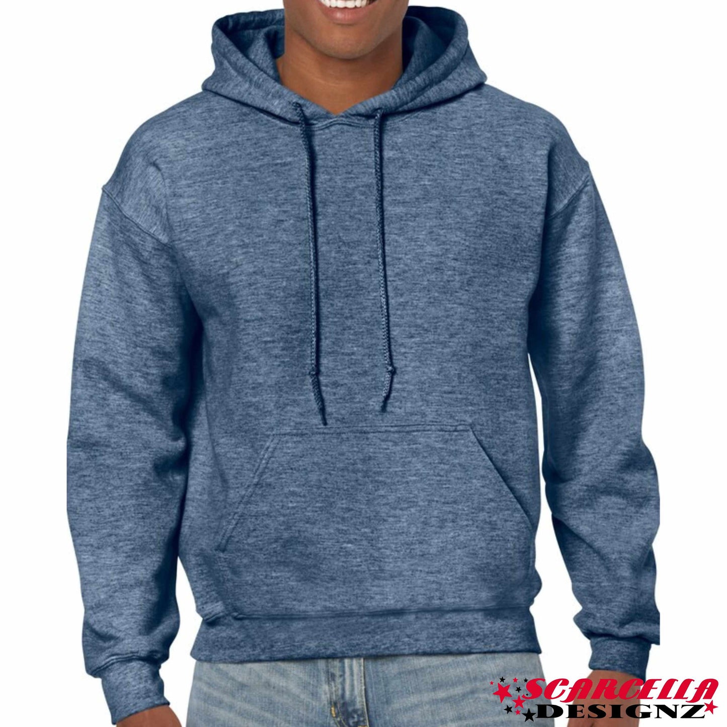 Gildan Heavyblend 18500 Adult Hooded Sweatshirt (Heather Colours)