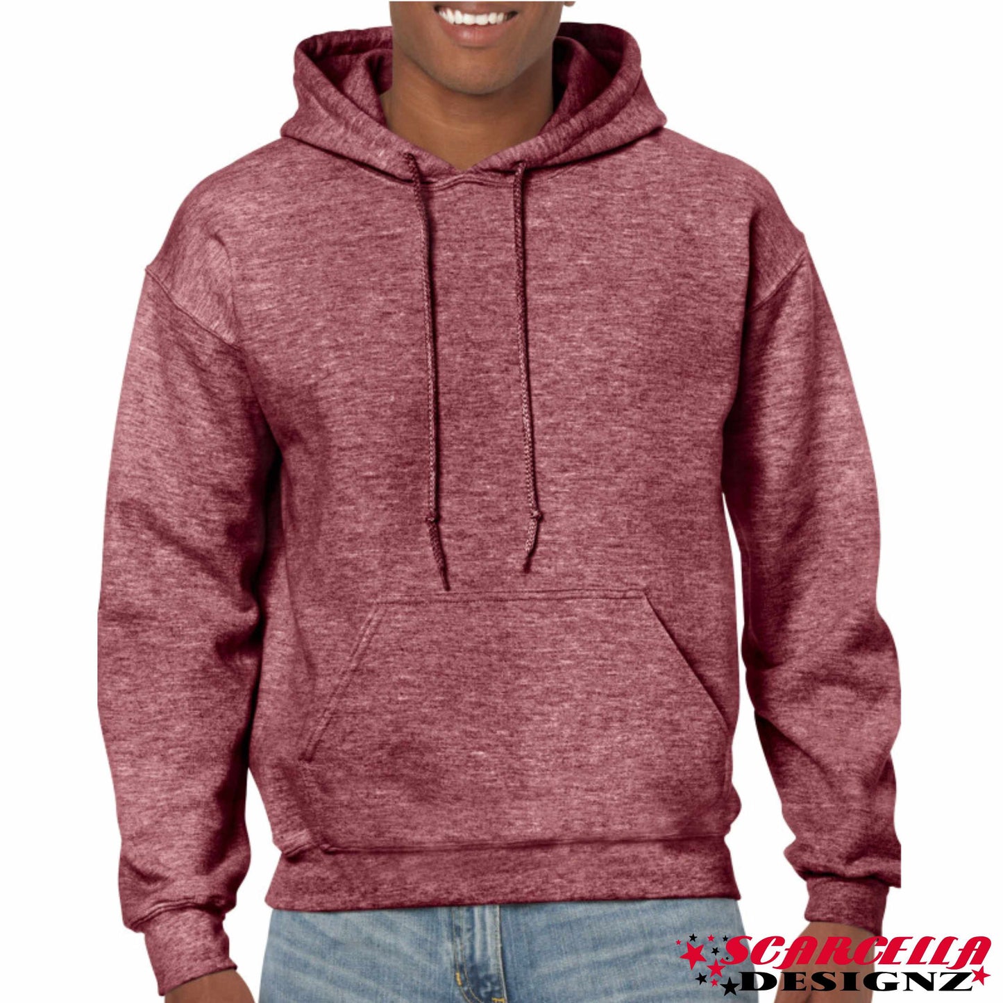 Gildan Heavyblend 18500 Adult Hooded Sweatshirt (Heather Colours)
