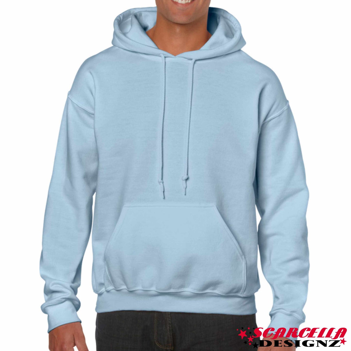 Gildan Heavyblend 18500 Adult Hooded Sweatshirt (Light Colours)