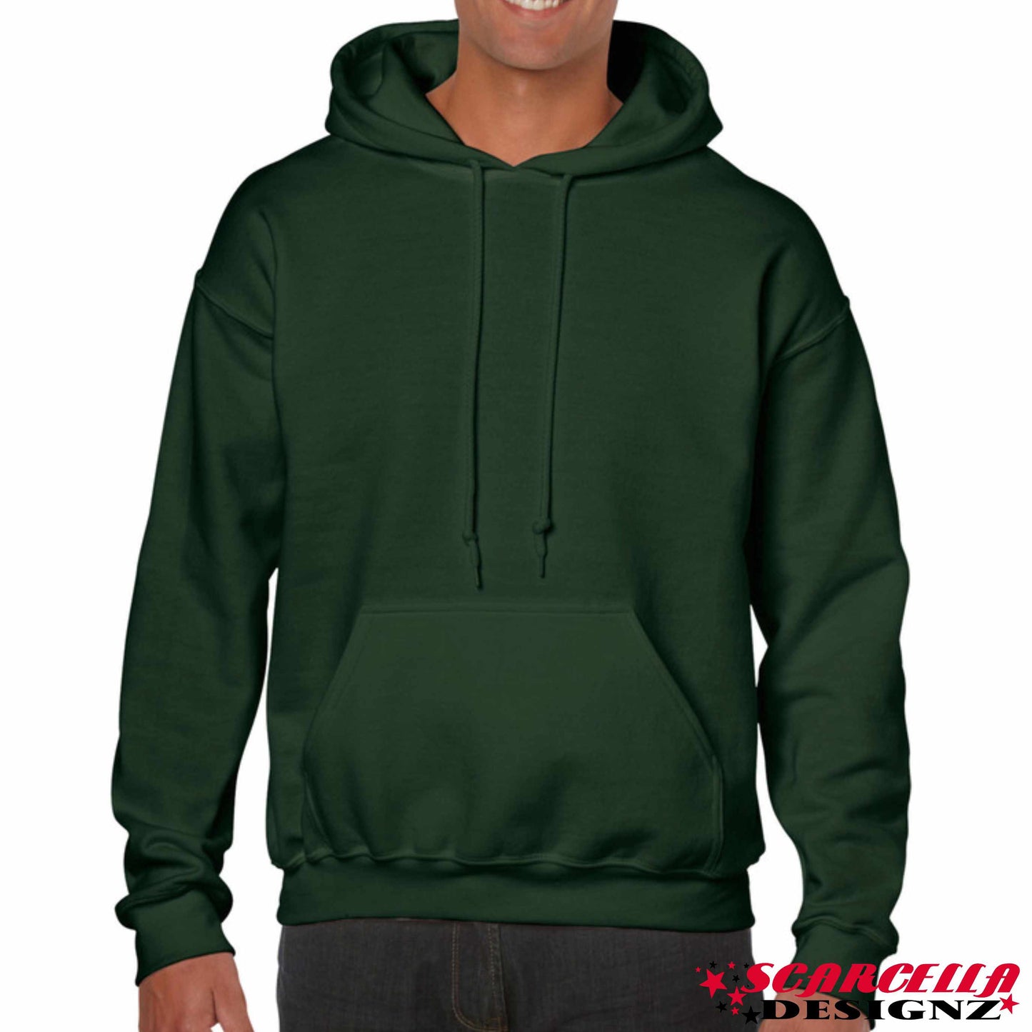 Gildan Heavyblend 18500 Adult Hooded Sweatshirt (Dark Colours)