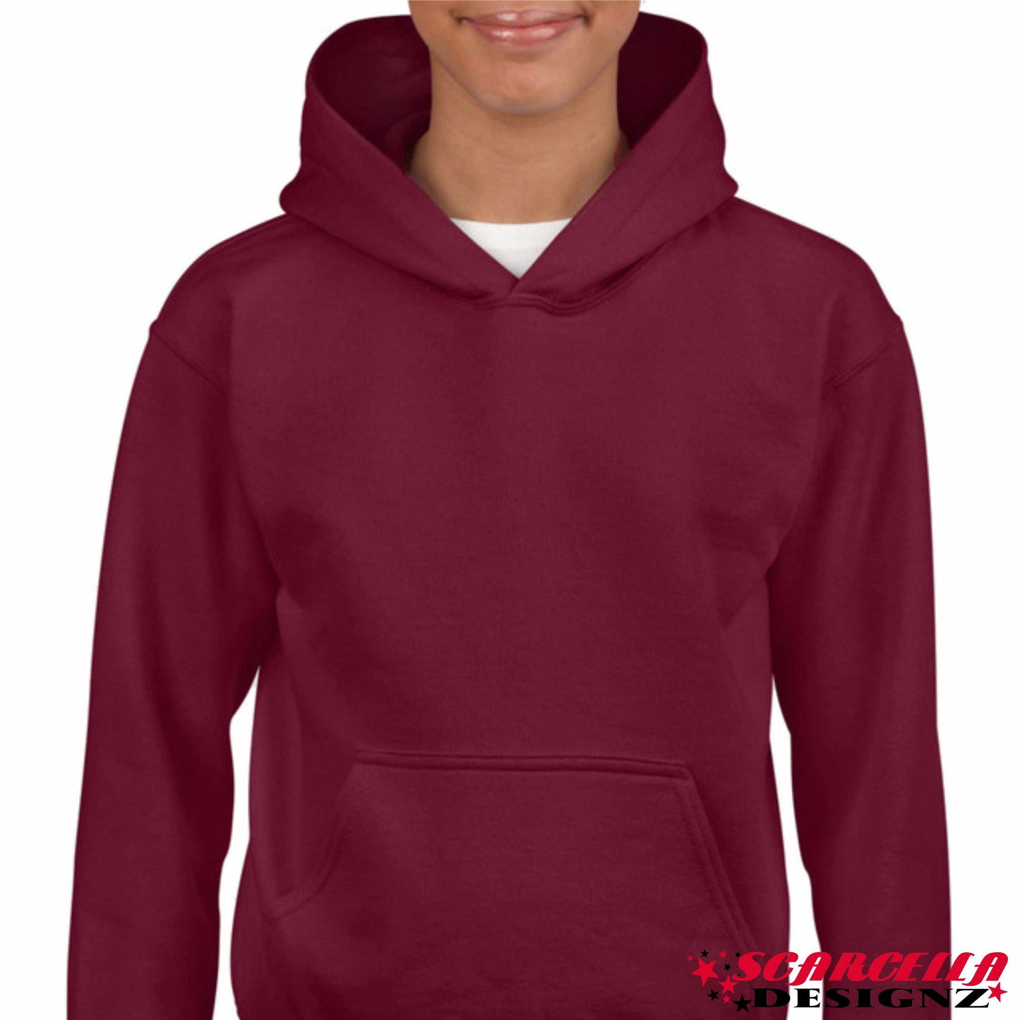 Gildan Heavyblend 18500B Youth Hooded Sweatshirt