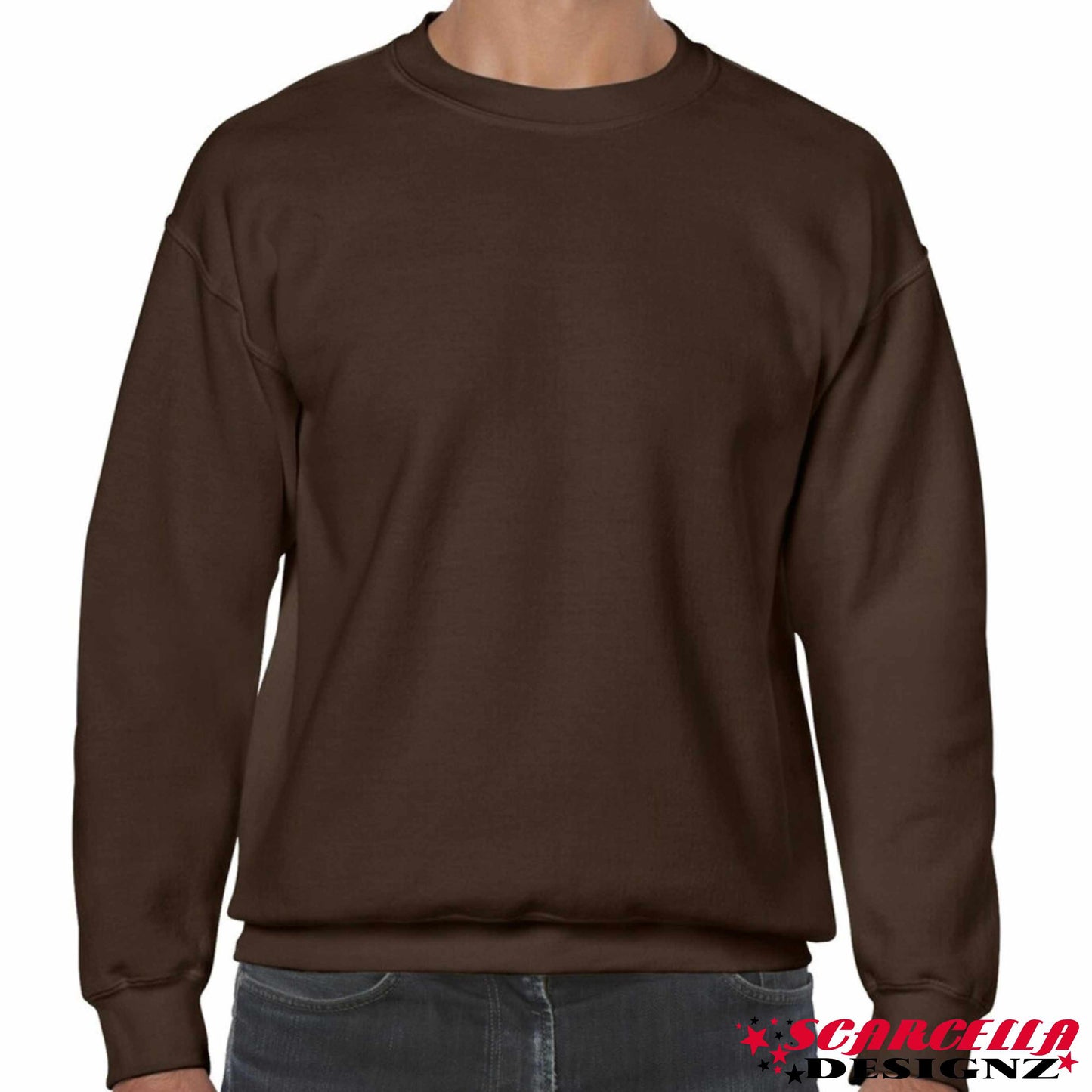 Gildan Heavyblend 18000 Adult Crewneck Sweatshirt (Dark Colours)