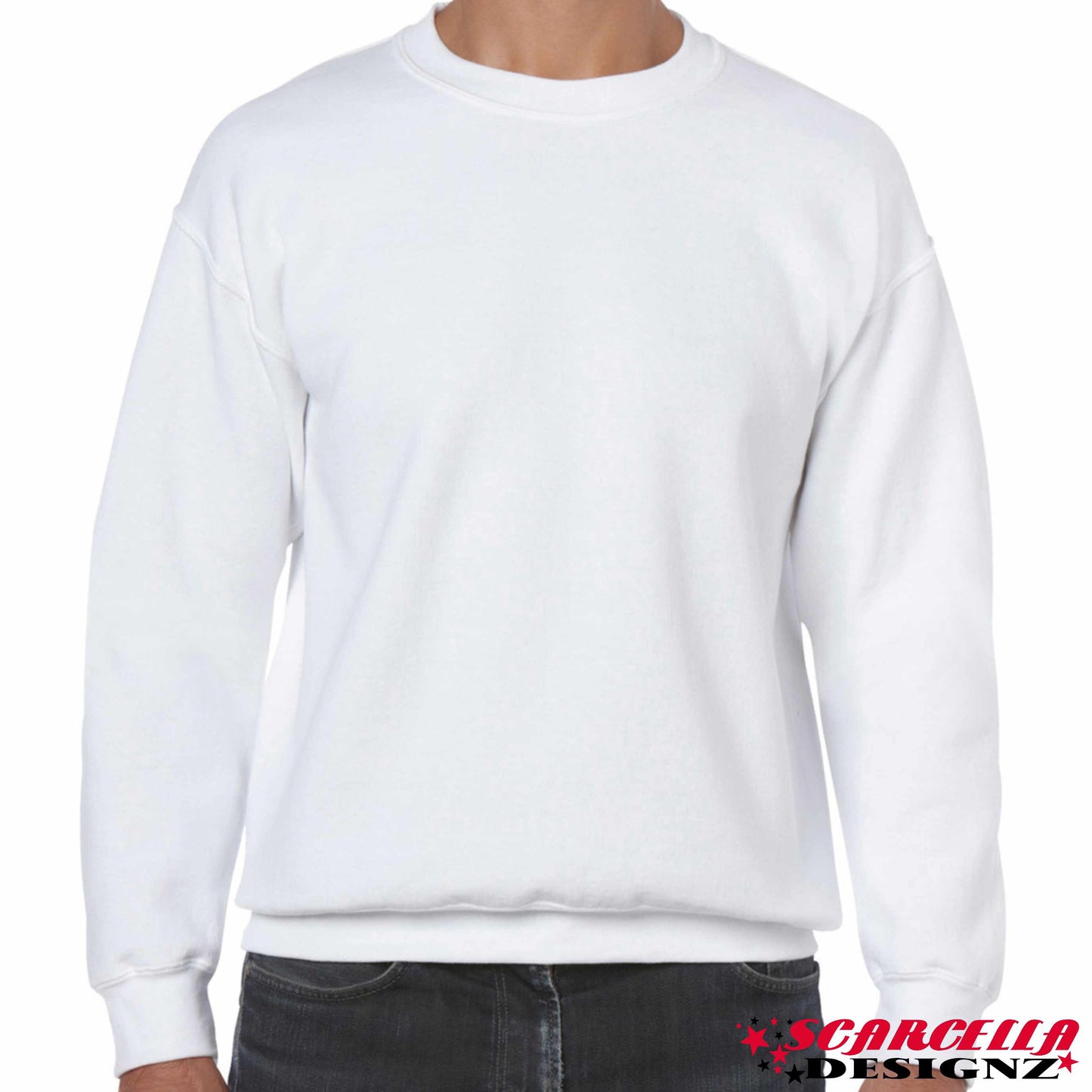 Gildan Heavyblend 18000 Adult Crewneck Sweatshirt (Light Colours)