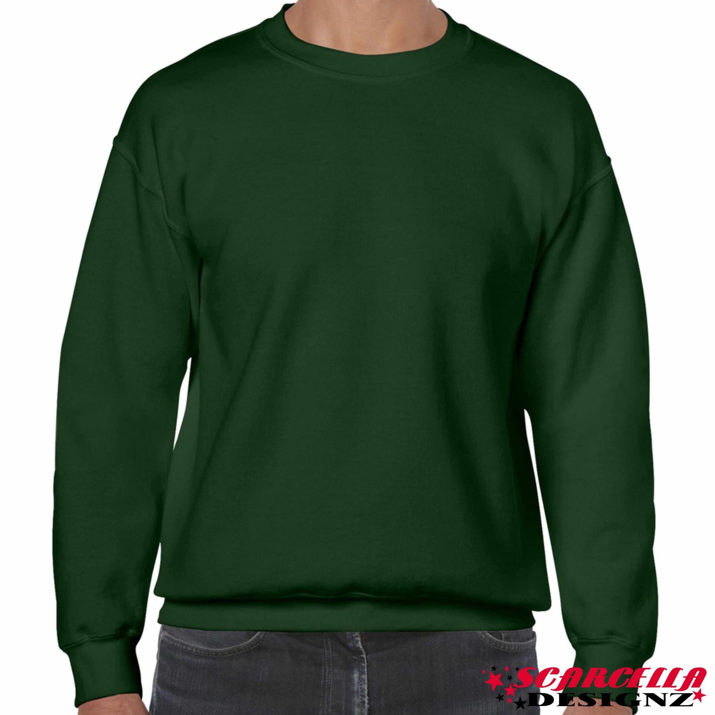 Gildan Heavyblend 18000 Adult Crewneck Sweatshirt (Dark Colours)