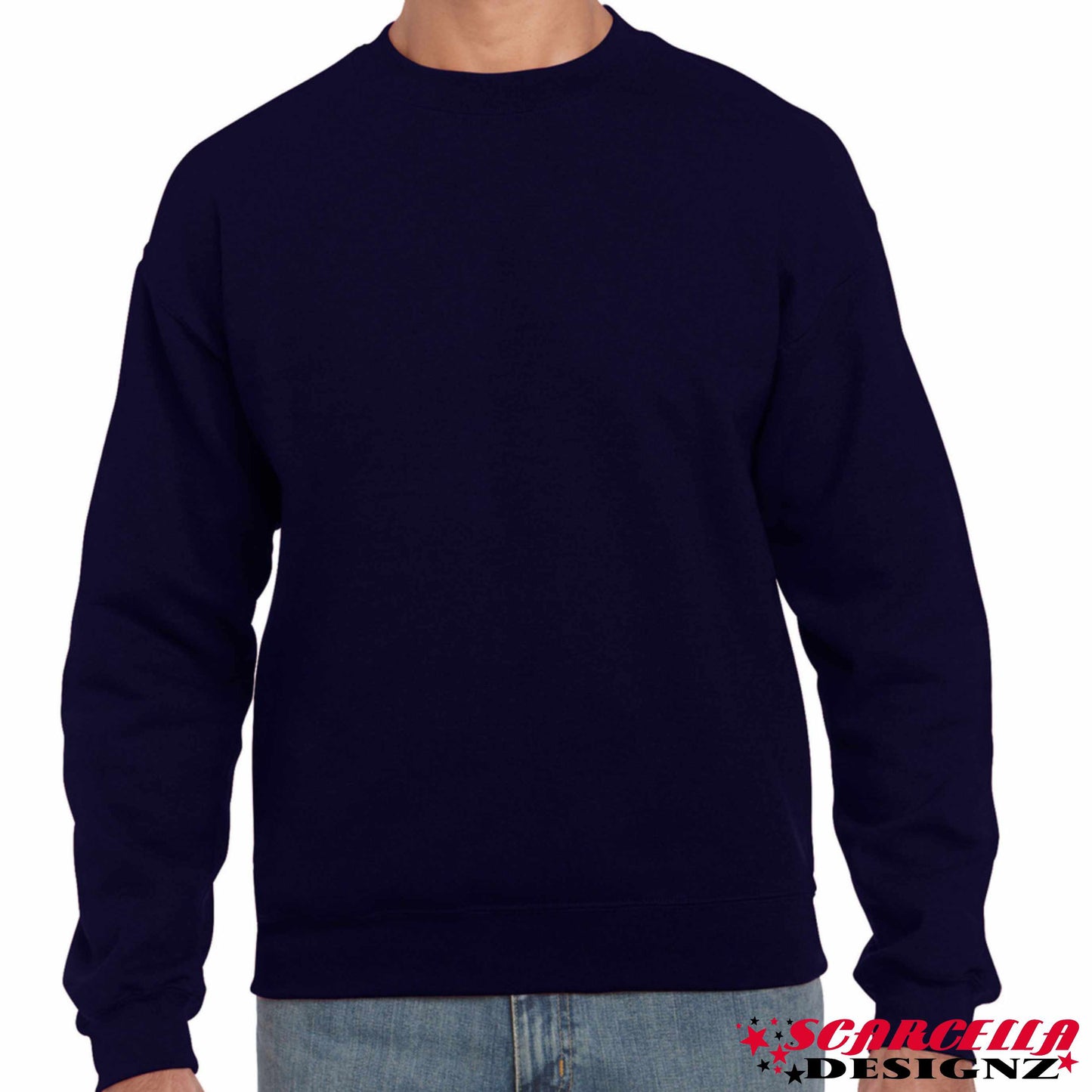 Gildan Heavyblend 18000 Adult Crewneck Sweatshirt (Dark Colours)