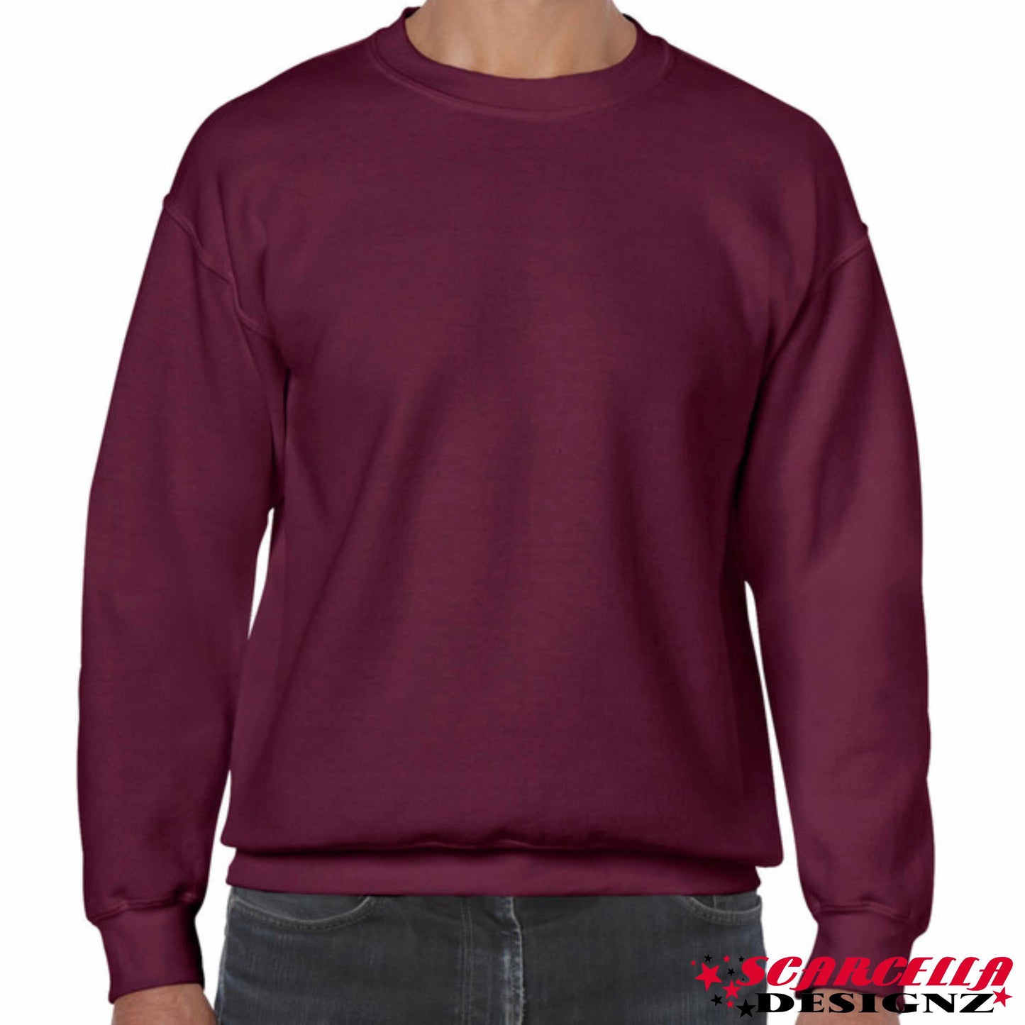 Gildan Heavyblend 18000 Adult Crewneck Sweatshirt (Dark Colours)