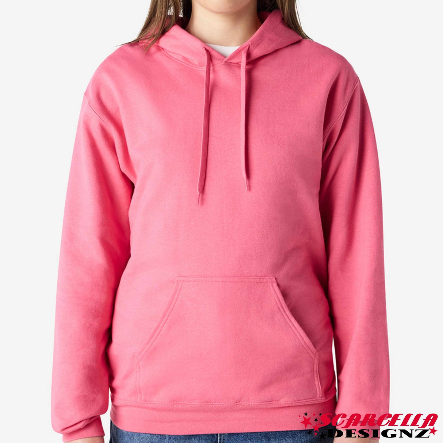 Gildan Softstyle SF500 Adult Hooded Sweatshirt (Dark Colours)