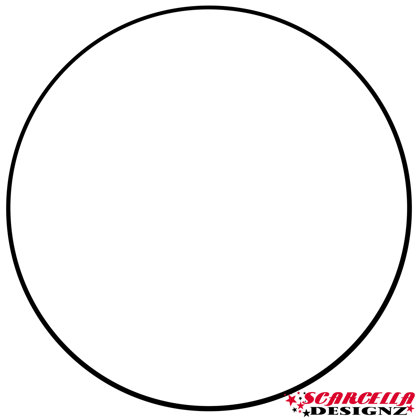 Historic 2 Colour Number Background Circle