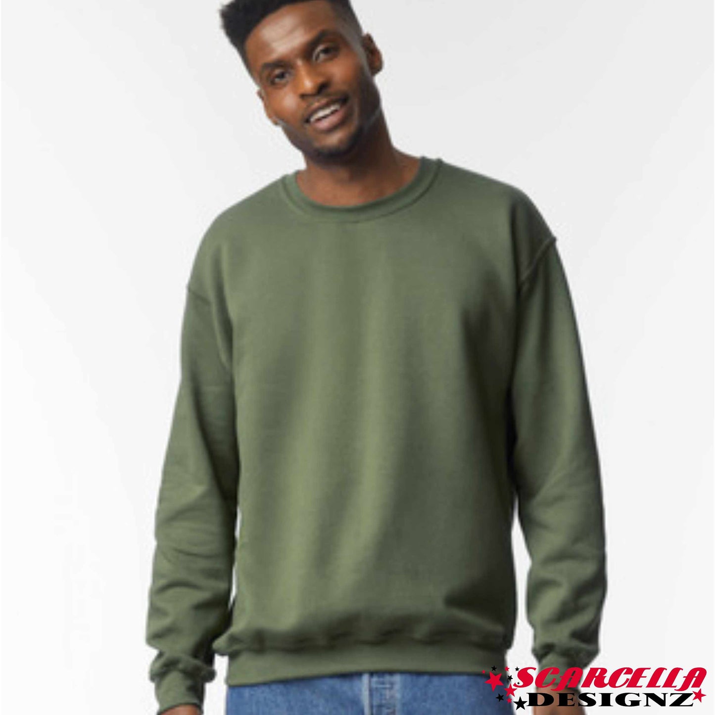 Gildan Heavyblend 18000 Adult Crewneck Sweatshirt (Dark Colours)