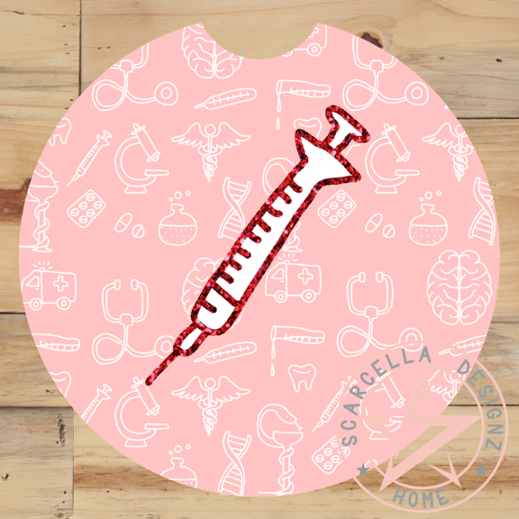 Round Car Coaster (Medical Designs)