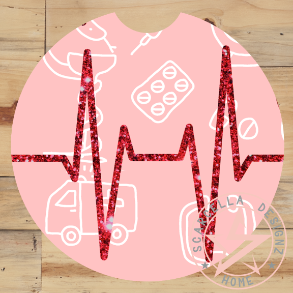Round Car Coaster (Medical Designs)