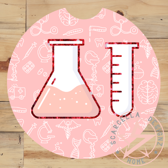 Round Car Coaster (Medical Designs)