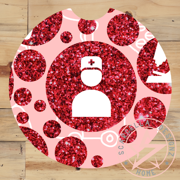 Round Car Coaster (Medical Designs)