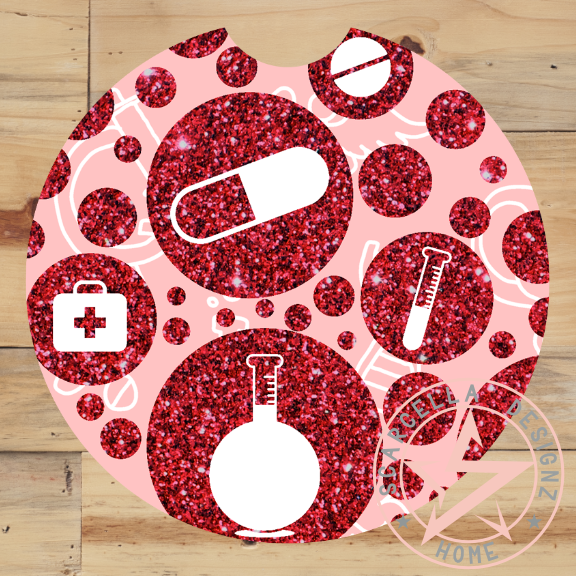 Round Car Coaster (Medical Designs)