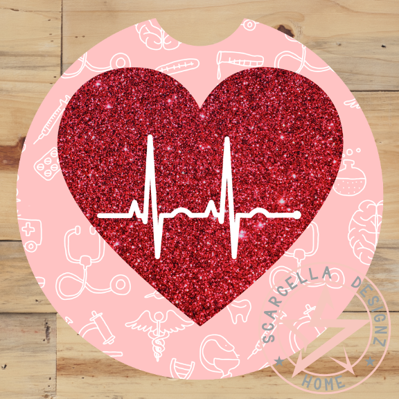 Round Car Coaster (Medical Designs)
