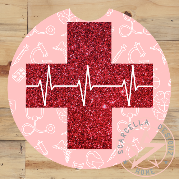 Round Car Coaster (Medical Designs)