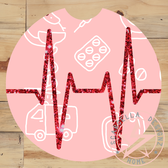 Round Car Coaster (Medical Designs)