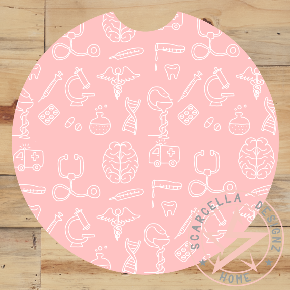 Round Car Coaster (Medical Designs)