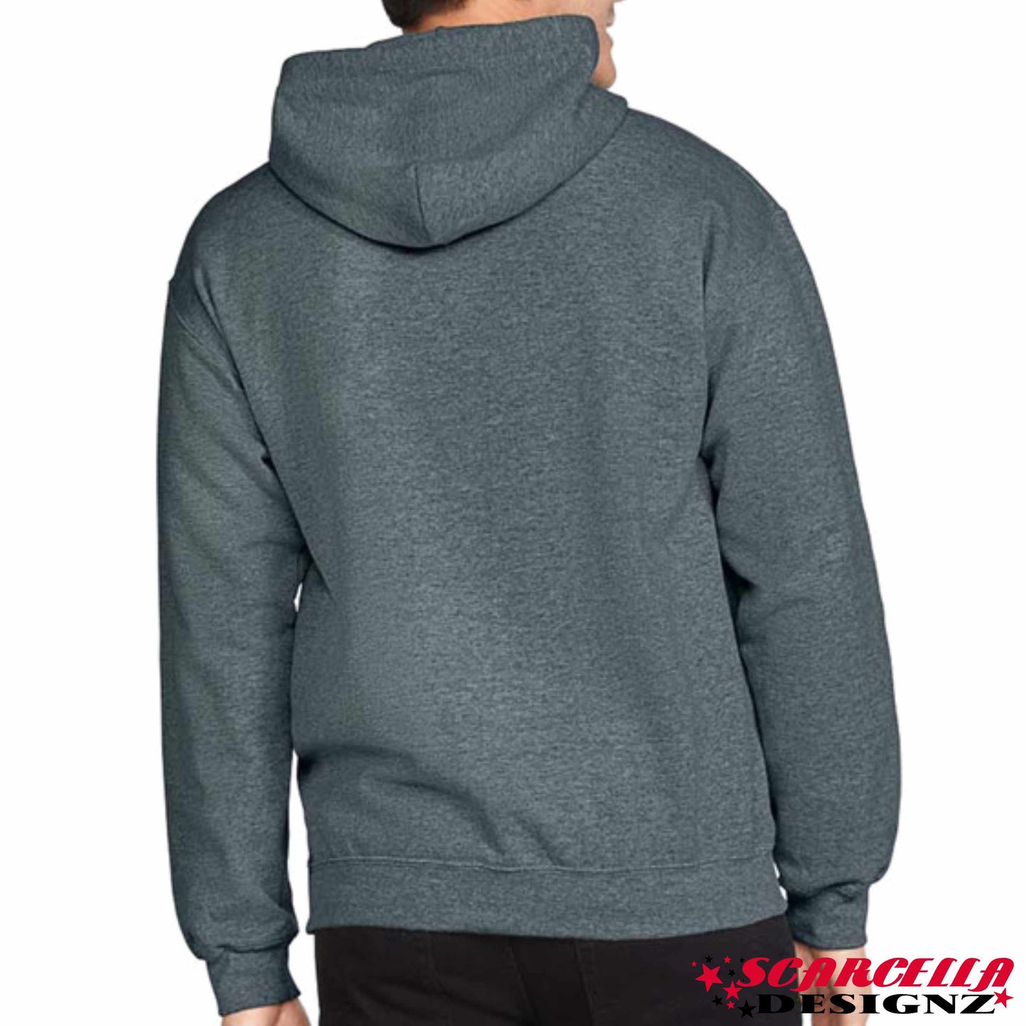 Gildan Softstyle SF500 Adult Hooded Sweatshirt (Dark Colours)