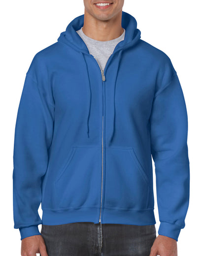Gildan Heavyblend 18600 Adult Zip Hooded Sweatshirt