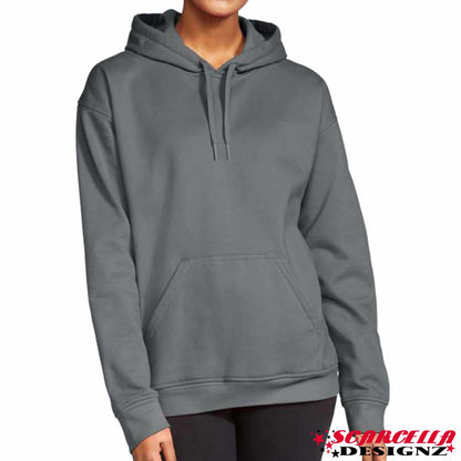 Gildan Softstyle SF500 Adult Hooded Sweatshirt (Dark Colours)