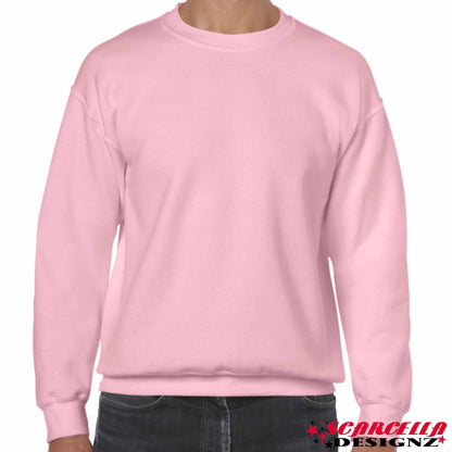 Gildan Heavyblend 18000 Adult Crewneck Sweatshirt (Light Colours)