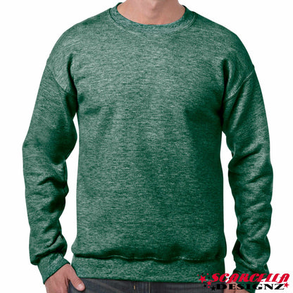 Gildan Heavyblend 18000 Adult Crewneck Sweatshirt (Heather Colours)