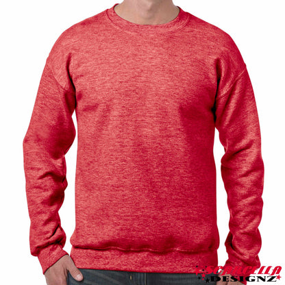 Gildan Heavyblend 18000 Adult Crewneck Sweatshirt (Heather Colours)