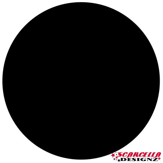 Historic Black Number Background Circle