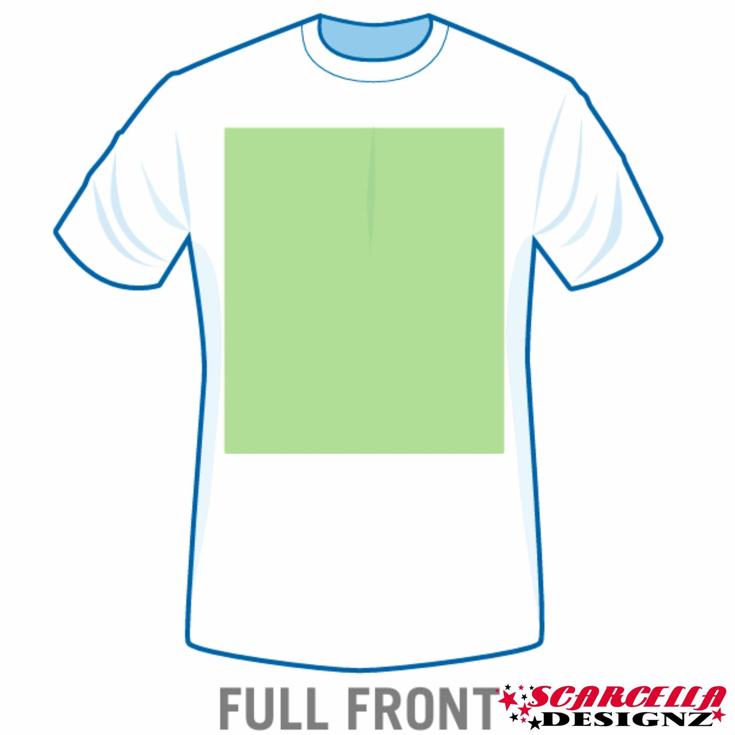 Heat Transfer Tee Shirt Vinyl Placement