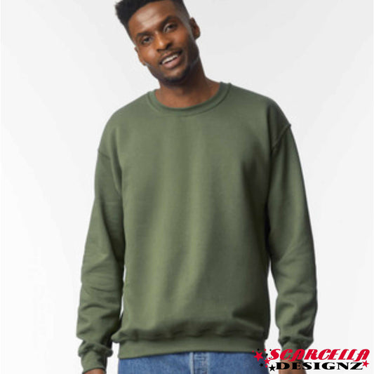 Gildan Heavyblend 18000 Adult Crewneck Sweatshirt (Dark Colours)