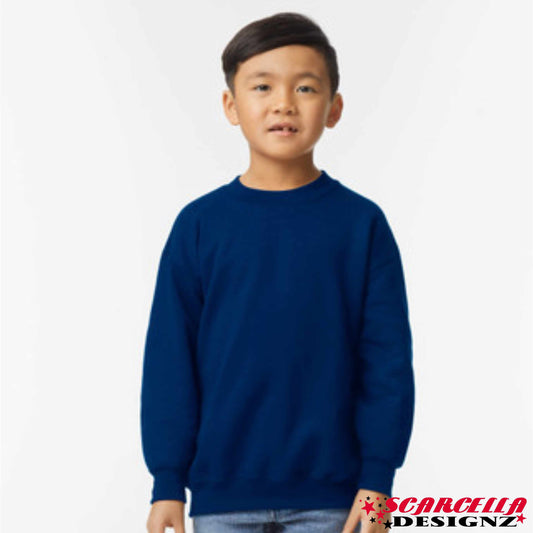 Gildan Heavyblend 18000B Youth Crewneck Sweatshirt