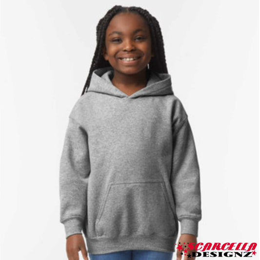 Gildan Heavyblend 18500B Youth Hooded Sweatshirt