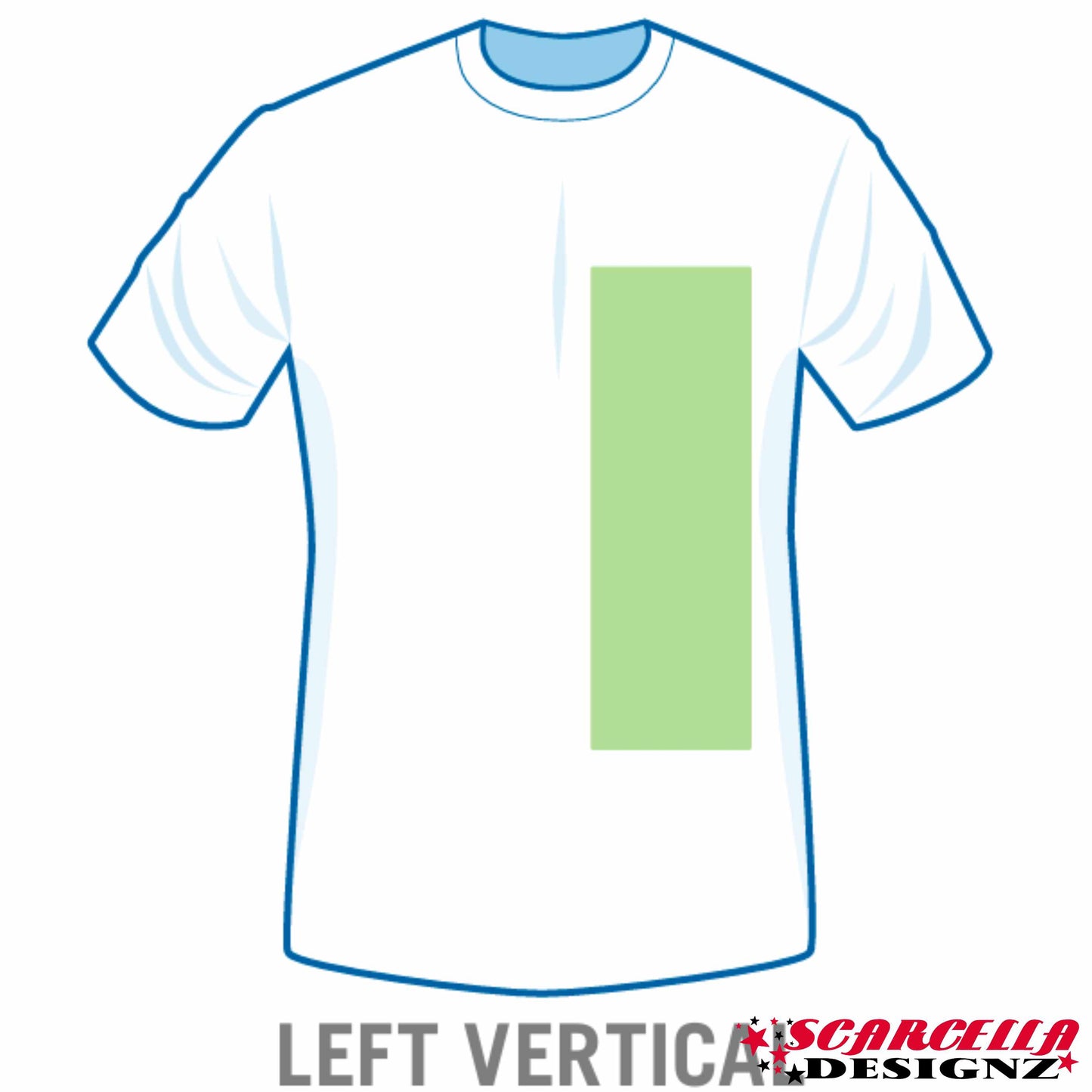 Heat Transfer Tee Shirt Vinyl Placement