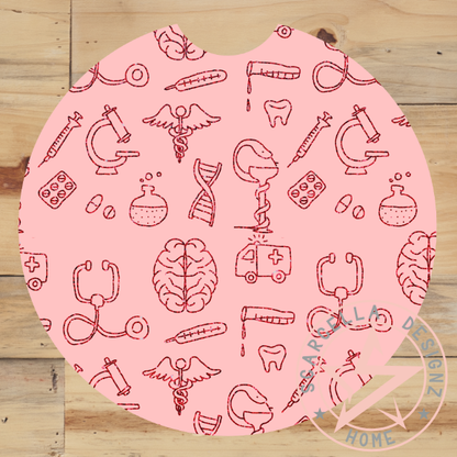 Round Car Coaster (Medical Designs)
