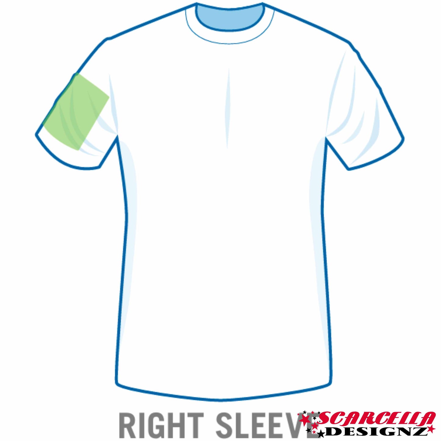 Heat Transfer Tee Shirt Vinyl Placement