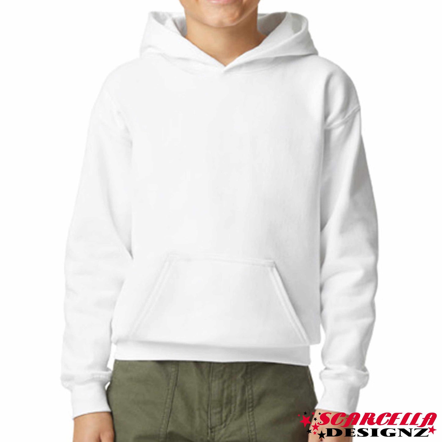 Gildan Softstyle SF500B Youth Hooded Sweatshirt