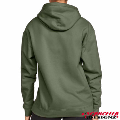 Gildan Softstyle SF500 Adult Hooded Sweatshirt (Dark Colours)