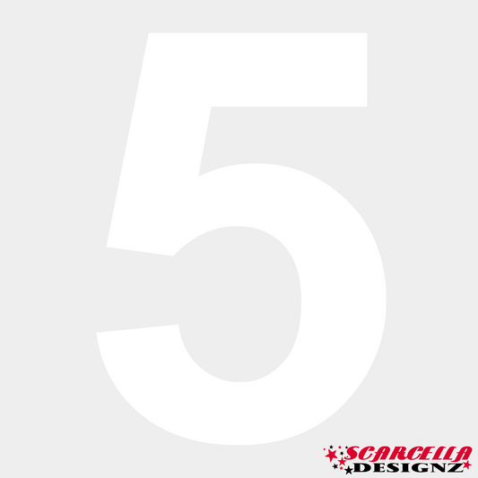 K-1 White Competition Number/s